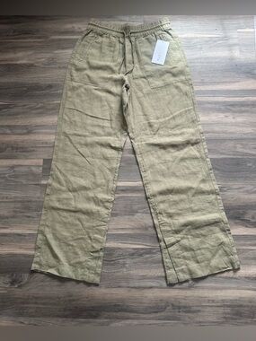 Athleta Retreat Linen Wide Leg Pants